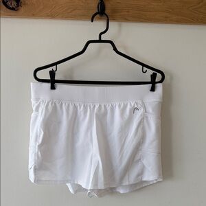 Head Women's White Athletic Shorts